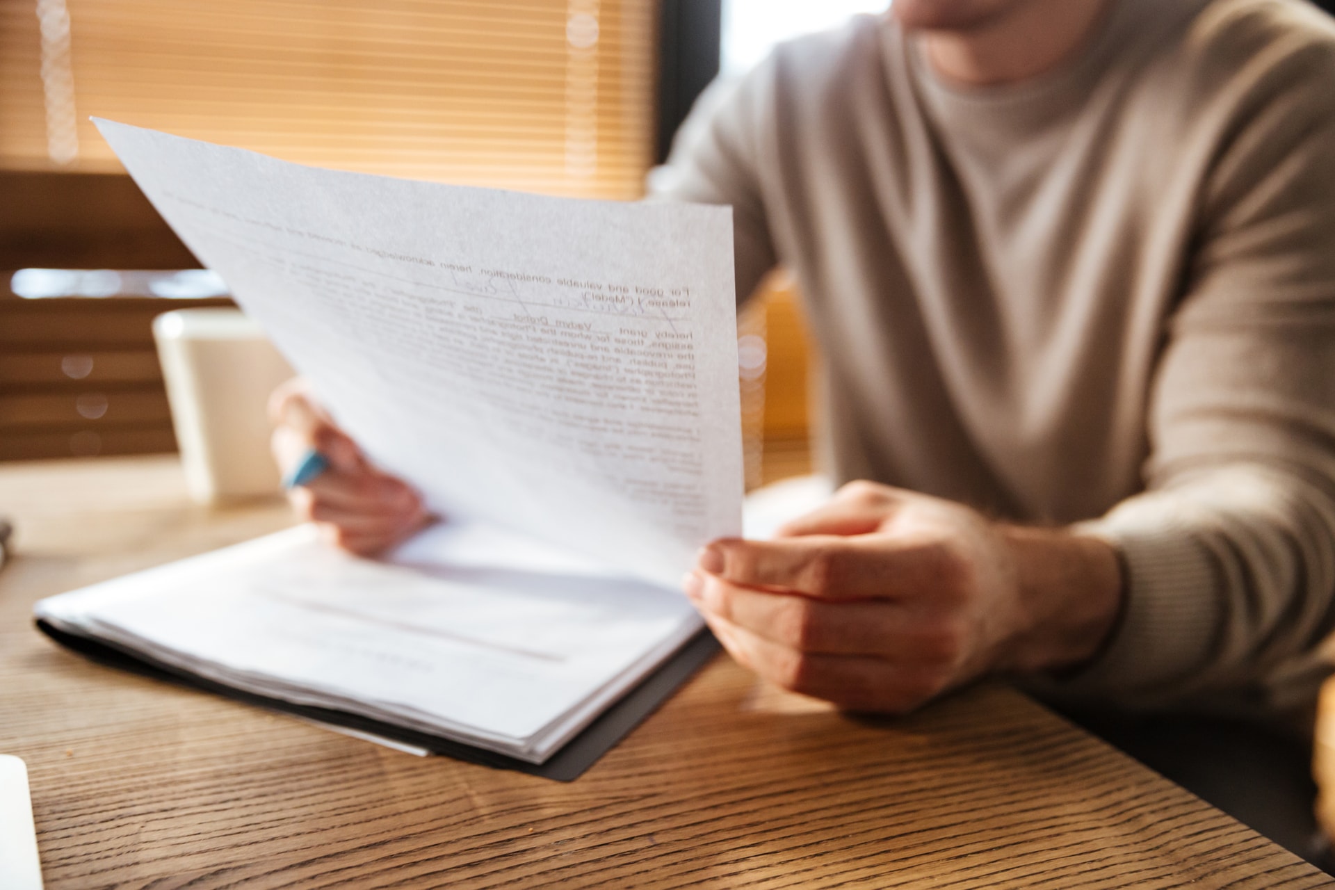Legal documents background